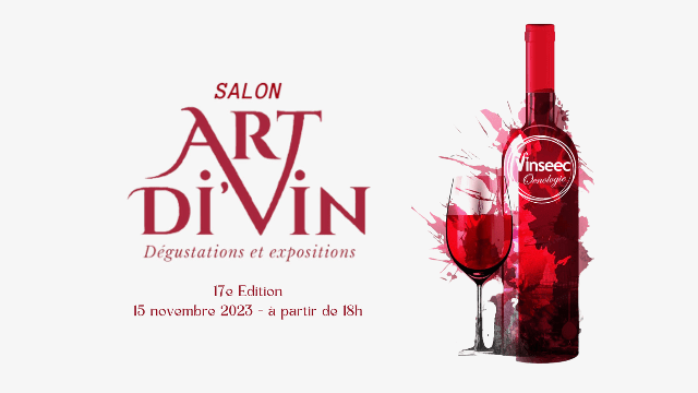 [Évènement] Le 15/11/2023 :  Salon ARTDI'VIN à Bordeaux