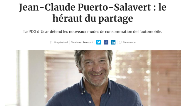 [A lire] Portrait de Jean-Claude Puerto, Président-fondateur d'Ucar et président de l'ADI-Inseec
