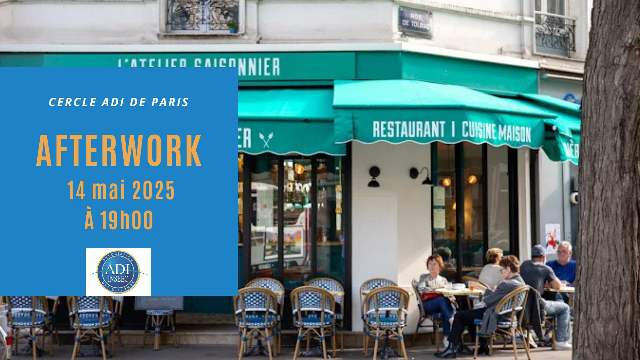 [Évènement] Le 14/05/2025 :  Afterwork du Cercle de Paris